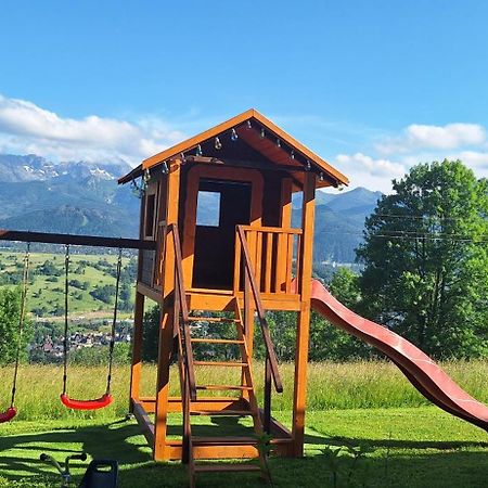 Domki Widokowe Wooden Luxury Chalet & Jacuzzi Zab Eksteriør bilde