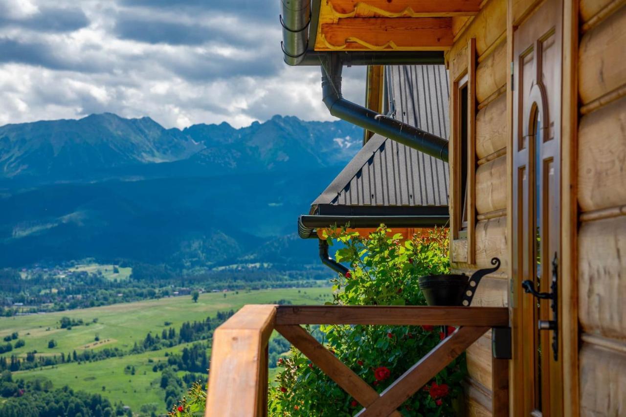 Domki Widokowe Wooden Luxury Chalet & Jacuzzi Zab Eksteriør bilde