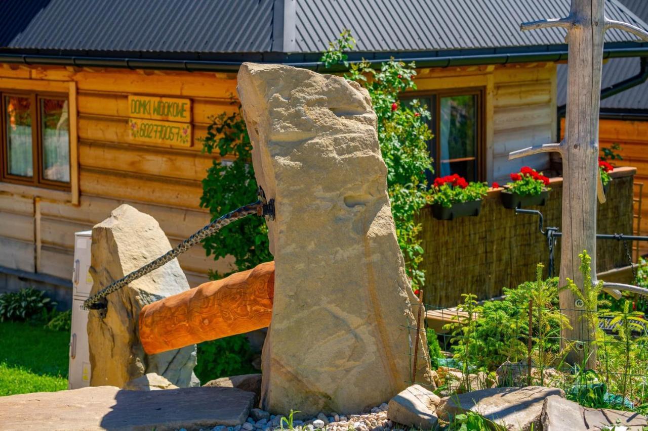 Domki Widokowe Wooden Luxury Chalet & Jacuzzi Zab Eksteriør bilde