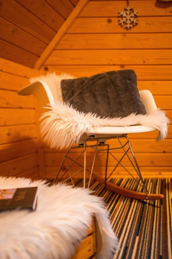 Domki Widokowe Wooden Luxury Chalet & Jacuzzi Zab Eksteriør bilde