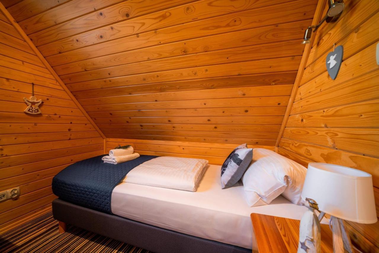 Domki Widokowe Wooden Luxury Chalet & Jacuzzi Zab Eksteriør bilde