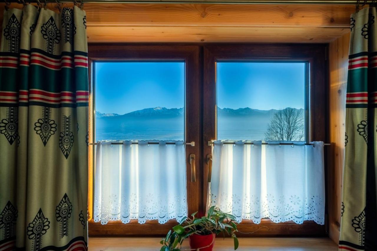 Domki Widokowe Wooden Luxury Chalet & Jacuzzi Zab Eksteriør bilde