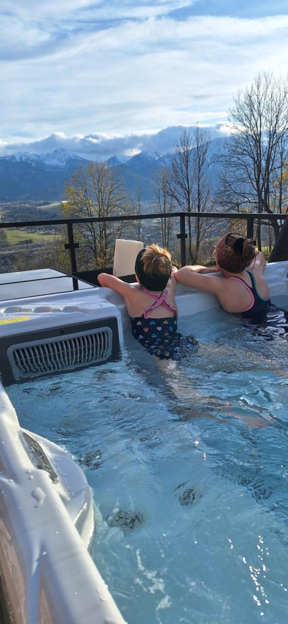 Domki Widokowe Wooden Luxury Chalet & Jacuzzi Zab Rom bilde